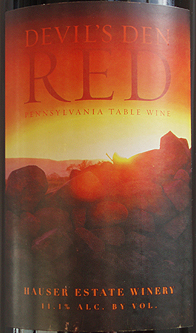 Hauser Estate Winery 2007 Devil's Den Red (Pennsylvania)
